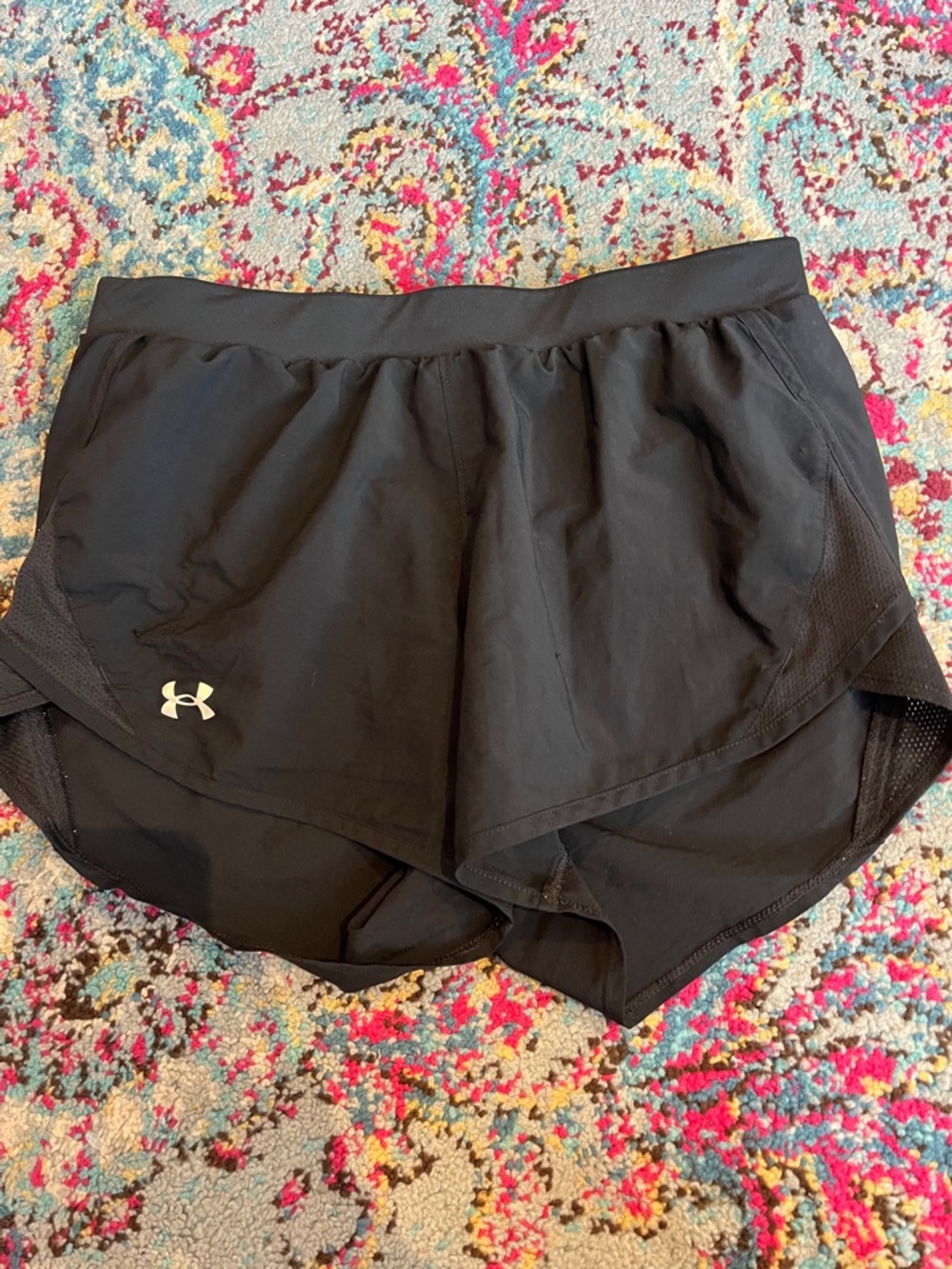 Under Armour Black Women's 2-in-1 Athletic Shorts
